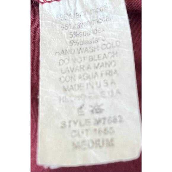 CY FASHION CAP SLEEVE, HIGH-LOW ASYMMETRICAL MAXI DRESS, WOMENS, M, CRANBERRY - Picture 10 of 10